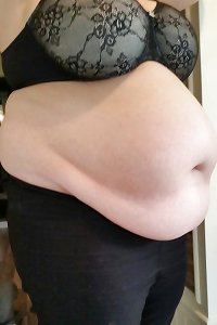 Ssbbw stomach build up