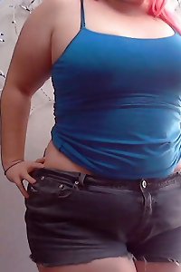 Blue Tank & shorts