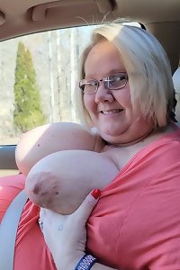 plus-size huge-chested Wench joy in the great Smokies